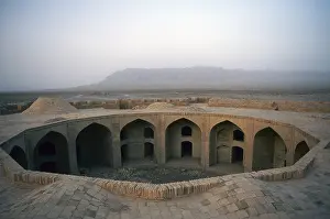 Protection Prints: Caravansary (Robat-e Zeid ad-Din Han), 17th-18th Century, brickwork - Whole artwork view