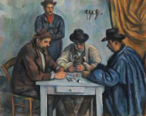 Overcoat Prints: The Card Players, by Paul Cezanne
