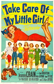 Students Prints: TAKE CARE OF MY LITTLE GIRL, US poster art