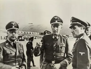 Reinhard Prints: Carl Oberg (left)and Heydrich Reinhard (center)