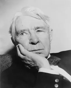 Carl Sandburg, (1878-1967) Canadian poet and author. During his long career, his work reflected the major issues of the times and strong connection to the best American values