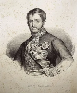 Absolutism Prints: Carlos Maria Isidro de Borbon, conde de Molina (1788-1855)