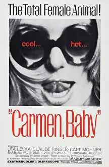 Images Dated 4th October 2014: CARMEN, BABY, US poster art, Uta Levka, 1967