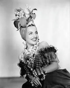 Fruit Prints: Carmen Miranda, early 1940s