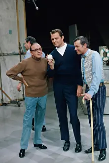 Benny Prints: CARNIVAL NIGHTS, from left: Jack Benny