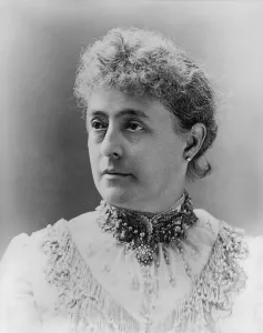 Studio Prints: Caroline Scott Harrison, wife of Benjamin Harrison, 23rd President of the US, 1889