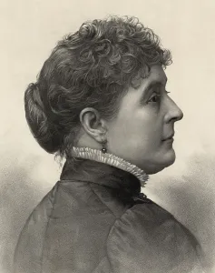 Studio Prints: Caroline Scott Harrison, wife of Benjamin Harrison, 23rd President of the US, 1888