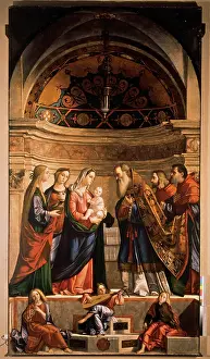 Presentation Prints: Carpaccio Vittore, Presentation of Jesus in the Temple