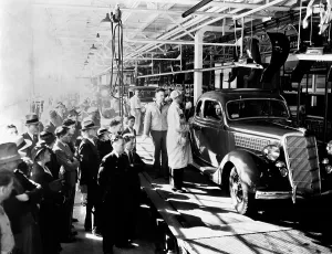 Manufacture Prints: Cars. Ford Motor Company Long Beach Assembly Plant