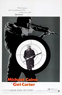 Trending: GET CARTER, US poster art, center: Michael Caine, 1971