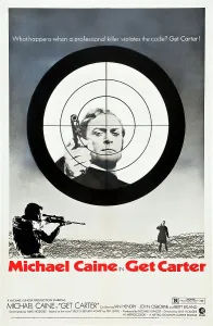 Caine Prints: GET CARTER, US poster art, Michael Caine, 1971