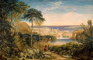 Mythology Prints: Carthage: Aeneas and Achates, 1825