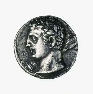 Coin Prints: Carthaginian coin. Minted in Spain between 237-206 BC