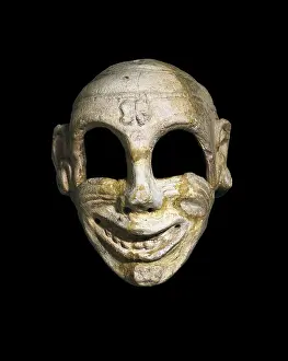 Near East Prints: Carthaginian mask. Carthaginian art