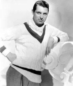 White Sweater Prints: Cary Grant, 1934