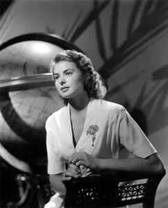 Globe Prints: CASABLANCA, Ingrid Bergman, 1942