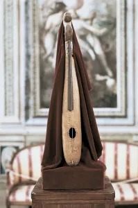 Fine Art Prints: CASALS, Pau (1876-1973). String instrument executed by the father of Pau Casals when he was child