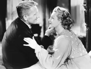 Hand On Chin Prints: CASS TIMBERLANE, from left: Spencer Tracy, Lana Turner, 1947