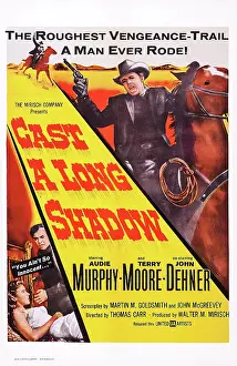 Murphy Prints: CAST A LONG SHADOW, US poster art