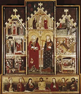 Temperas Prints: CASTELLFOLLIT, Master of (before 1400)