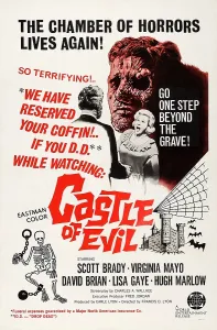 Disfigured Prints: CASTLE OF EVIL, US poster art, 1966