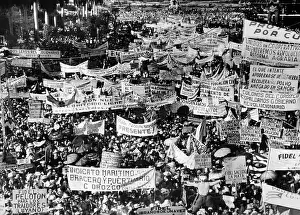 Rallies Prints: Castro Rally in Havana, Nov. 1959
