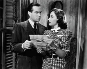 THE CAT AND THE CANARY, from left: Bob Hope, Paulette Goddard, 1939