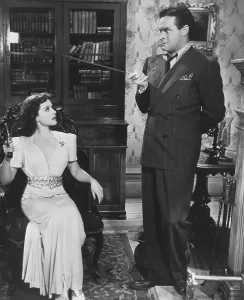 Images Dated 17th November 2015: THE CAT AND THE CANARY, from left: Paulette Goddard, Bob Hope, 1939