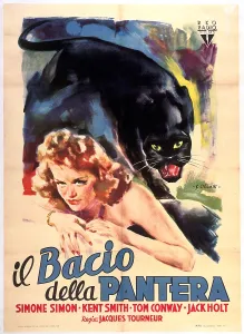 Simon Prints: CAT PEOPLE, Simone Simon, 1942
