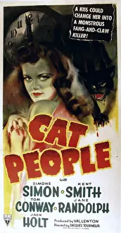 Trending: CAT PEOPLE, Simone Simon, 1942, cat