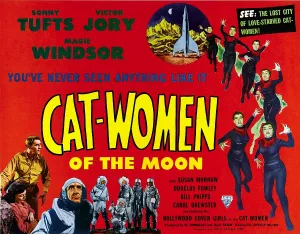 Windsor Prints: CAT-WOMEN OF THE MOON, bottom, left from left