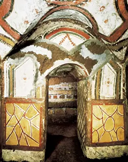 Latium Prints: Catacomb of San Panfilo. 3rd-4th c