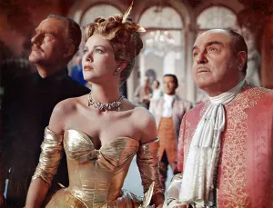 Gold Dress Prints: TO CATCH A THIEF, John Williams, Grace Kelly, 1955