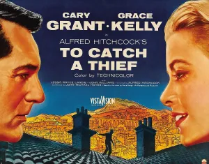 TO CATCH A THIEF, from left: Cary Grant, Grace Kelly, 1955
