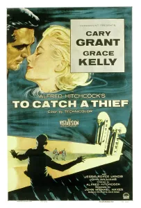 1955 Movies Prints: TO CATCH A THIEF, Poster Art, Cary Grant, Grace Kelly, 1955