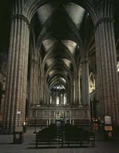 Gothic Quarter Prints: Cathedral of Barcelona. 13th-14th c