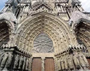 Cathedrale Notre Dame De Tournai Prints: Cathedral of Notre-Dame of Reims