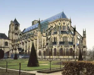 Center Prints: Cathedral of Saint-Etienne. FRANCE