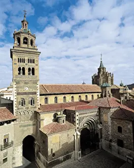 Aragon Prints: Cathedral of Santa Maria de Mediavilla