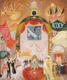 Tuxedos Prints: CATHEDRALS OF BROADWAY, by Florine Stettheimer