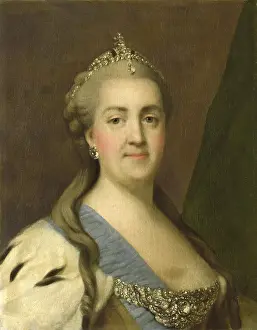 1760s Prints: Catherine II (1729-96), Empress of Russia