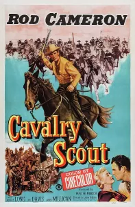 Cameron Prints: CAVALRY SCOUT, US poster, Rod Cameron (top)