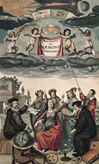 Astronomical Prints: CELLARIUS, Andreas (1596-1665). Atlas Coelestis seu Harmonia Macrocosmica. 1661