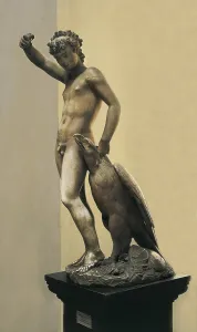 Aisas0220 Prints: CELLINIBenvenuto (1500-1571). Ganymede