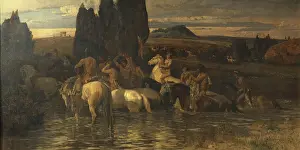 Bare Chested Prints: Centaurs (Centauri), by Henry Colemann