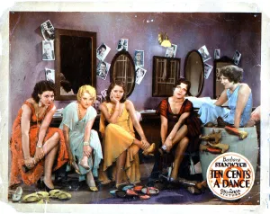 Images Dated 8th December 2015: TEN CENTS A DANCE, Barbara Stanwyck, (center), 1931