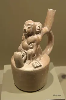 Moches Prints: Ceramics depicting the stages of life (3rd c)