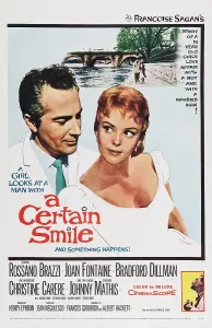 Christine Prints: A CERTAIN SMILE, US poster, from left: Rossano Brazzi