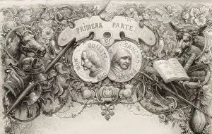 Miguel De 1547 1616 Prints: CERVANTES SAAVEDRA, Miguel de (1547-1616)