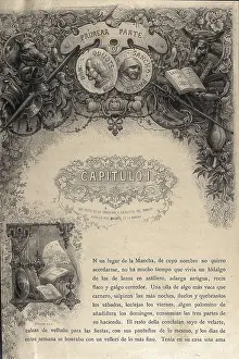 Miguel De 1547 1616 Prints: CERVANTES SAAVEDRA, Miguel de (1547-1616)